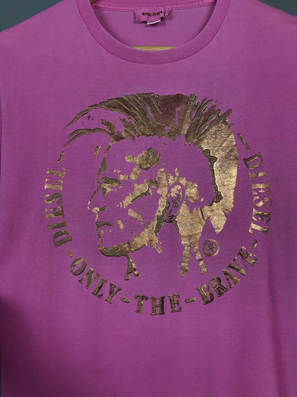 Diesel Diesel luxury vintage streetwear center logo tee Size US S / EU 44-46 / 1 - 3 Thumbnail