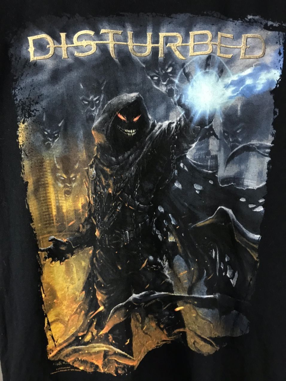 Band Tees Disturbed 2015 vintage rock band tee Size US M / EU 48-50 / 2 - 3 Thumbnail