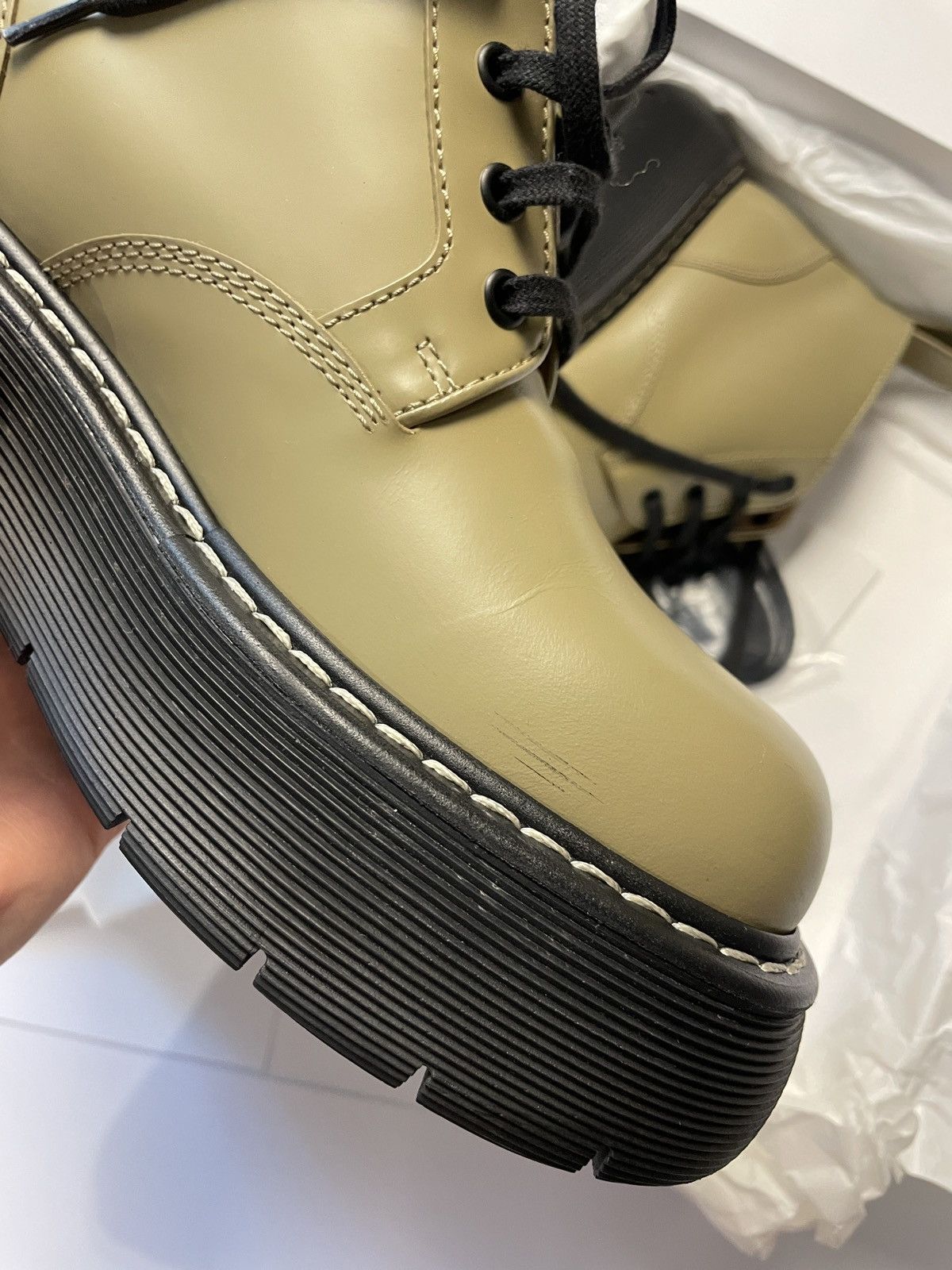 Bottega Veneta Bottega Veneta Bounce Lace-Up Boots Size US 9 / IT 39 - 5 Thumbnail