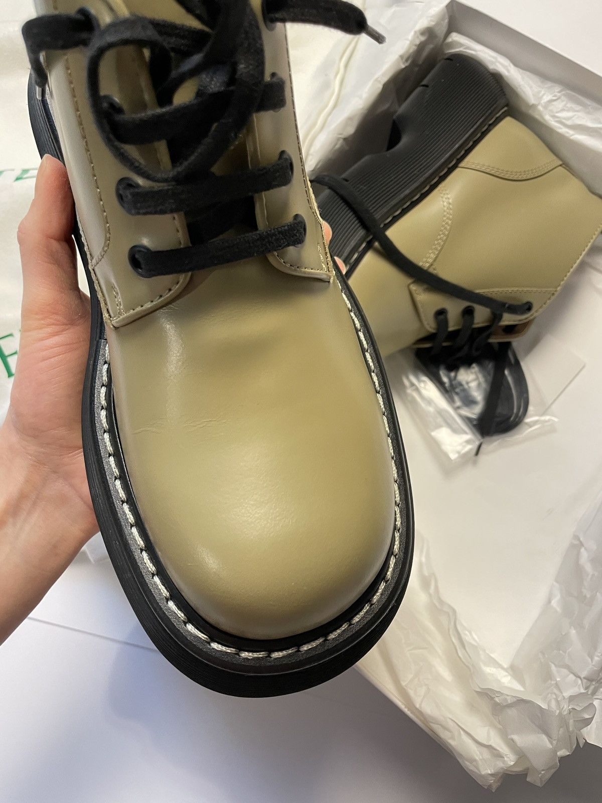 Bottega Veneta Bottega Veneta Bounce Lace-Up Boots Size US 9 / IT 39 - 6 Thumbnail