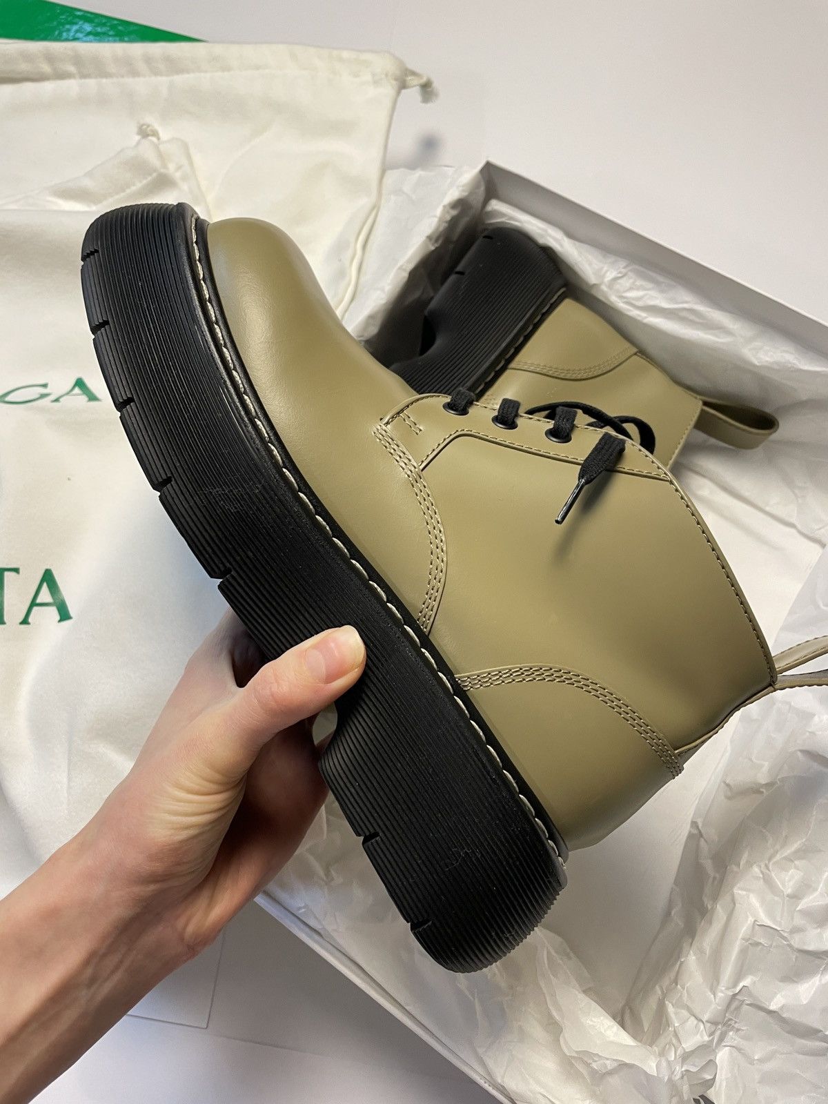 Bottega Veneta Bottega Veneta Bounce Lace-Up Boots Size US 9 / IT 39 - 8 Thumbnail
