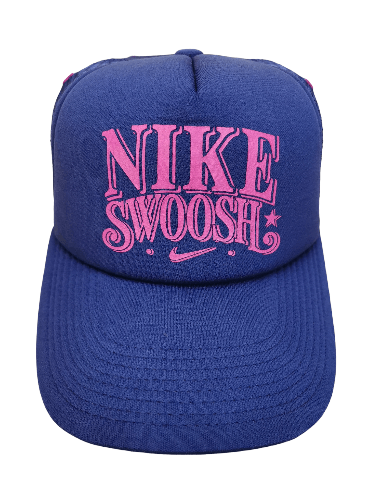 Nike × Vintage VINTAGE NIKE SWOOSH FREE STYLE FASHION TRUCKER Size ONE SIZE - 1 Thumbnail