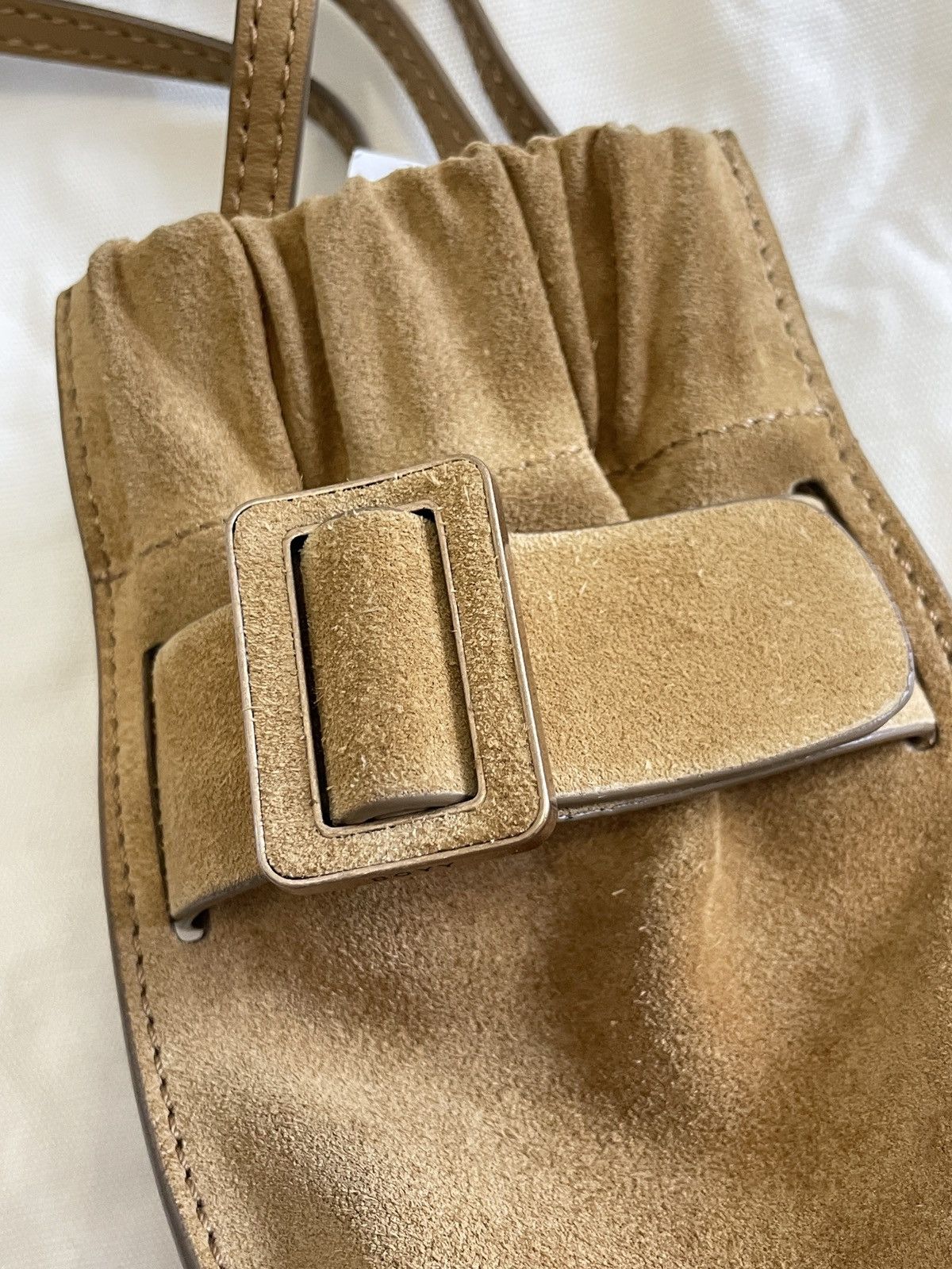 BOYY BOYY Suede Scrunchy Soft Shoulder Bag Size ONE SIZE - 4 Thumbnail