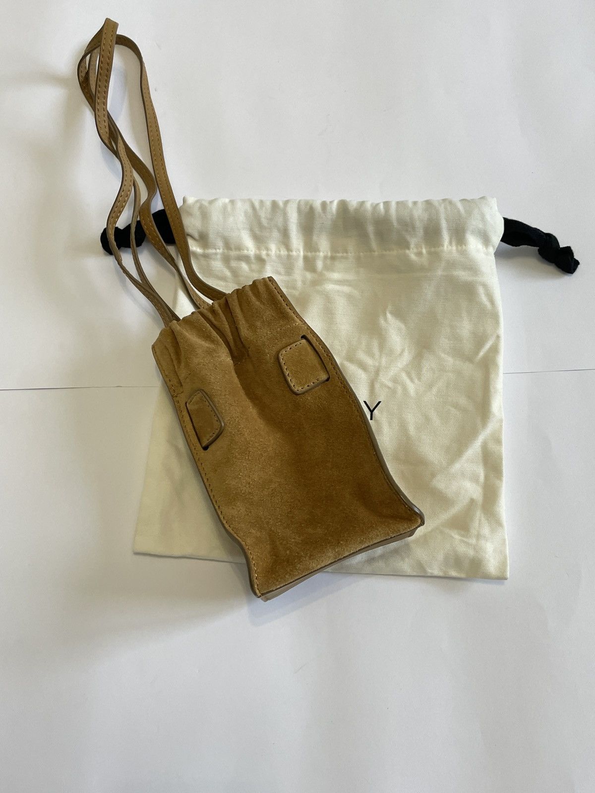 BOYY BOYY Suede Scrunchy Soft Shoulder Bag Size ONE SIZE - 3 Thumbnail