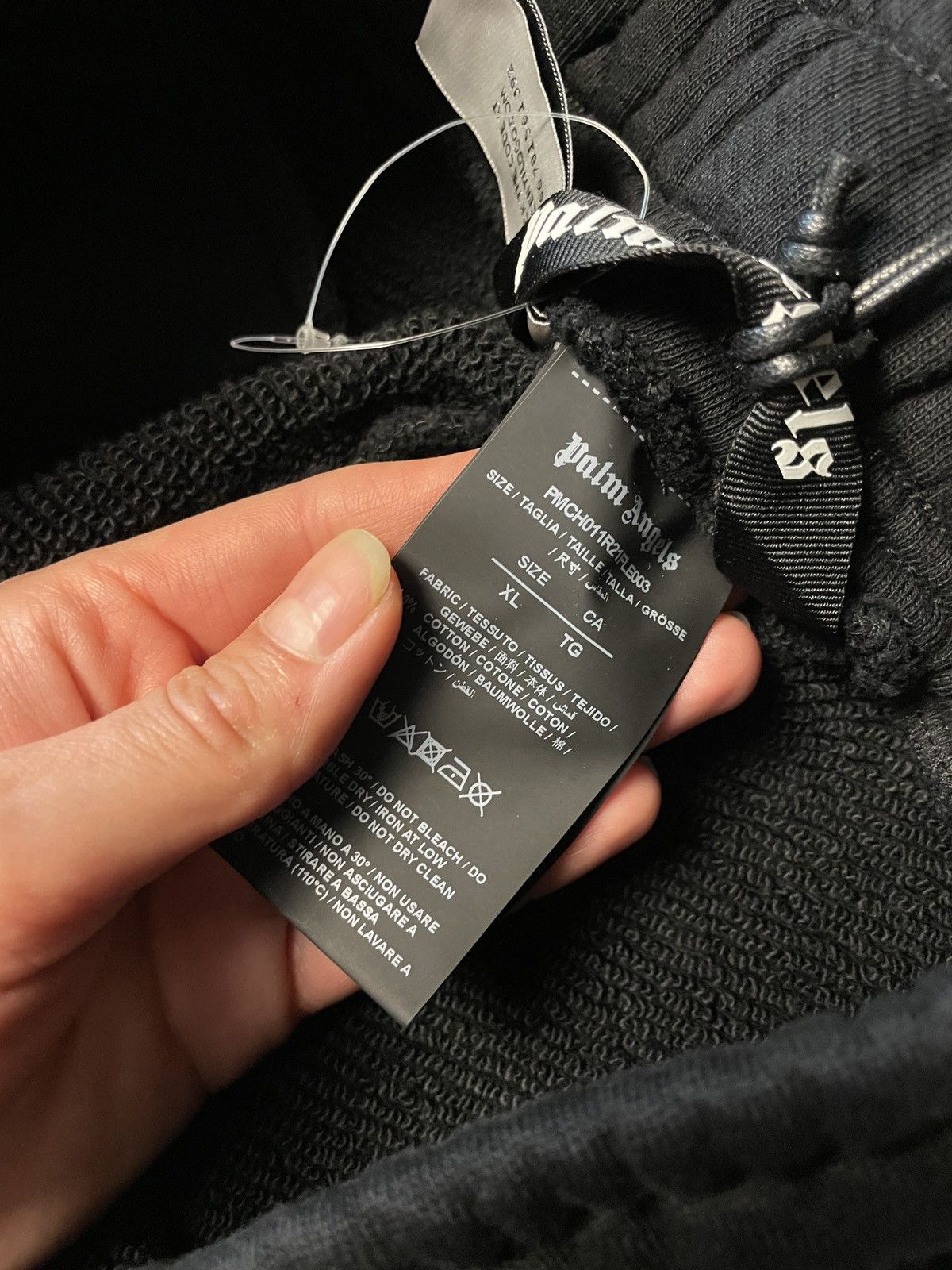 Palm Angels Palm Angels Gothic Logo Sweatpants Size US 36 / EU 52 - 9 Thumbnail