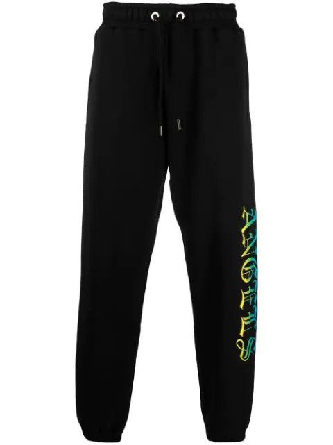 Palm Angels Palm Angels Gothic Logo Sweatpants Size US 36 / EU 52 - 1 Thumbnail