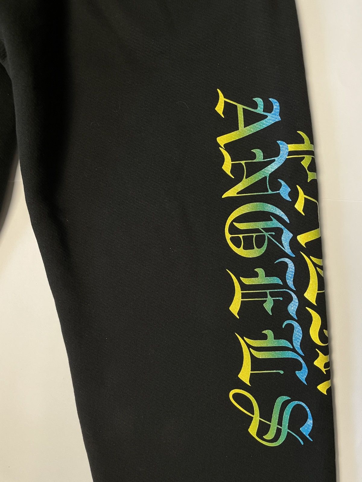 Palm Angels Palm Angels Gothic Logo Sweatpants Size US 36 / EU 52 - 5 Thumbnail