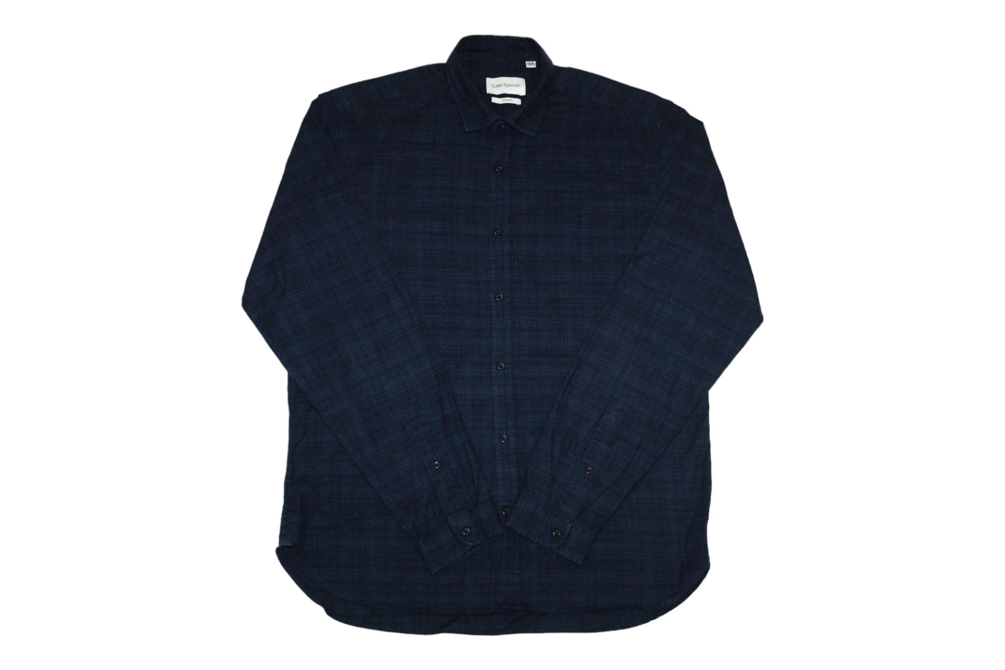 Oliver Spencer Plaid Organic Cotton Casual Shirt