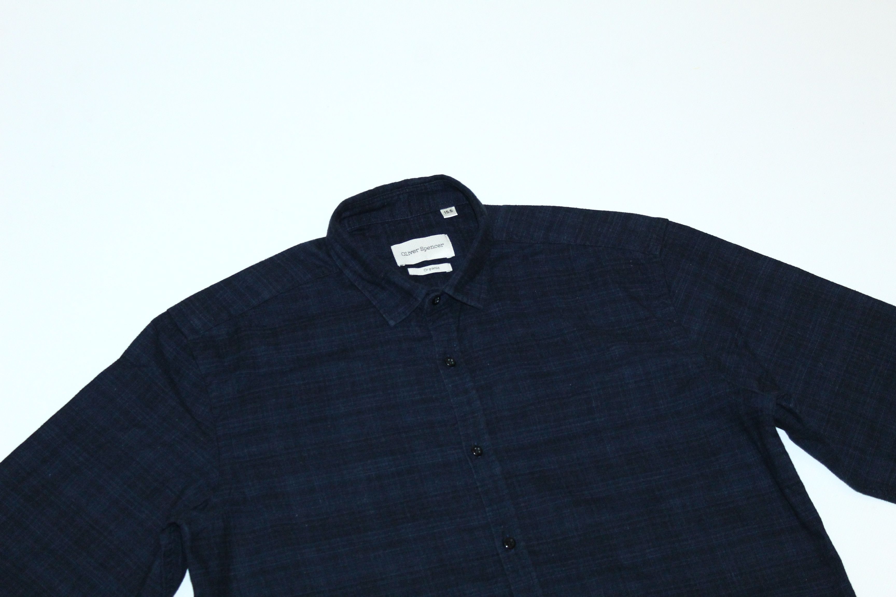 Oliver Spencer Oliver Spencer Plaid Organic Cotton Casual Shirt Size US L / EU 52-54 / 3 - 4 Thumbnail