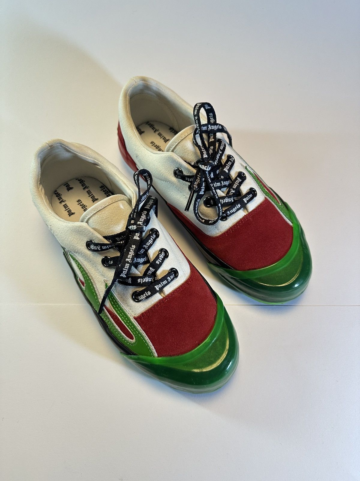 Palm Angels Palm Angels Multicolor flame sneakers Size US 8 / IT 38 - 3 Thumbnail