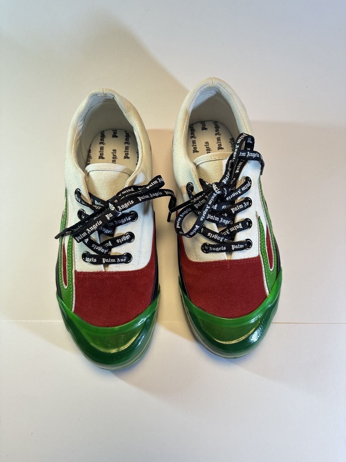 Palm Angels Palm Angels Multicolor flame sneakers Size US 8 / IT 38 - 5 Thumbnail