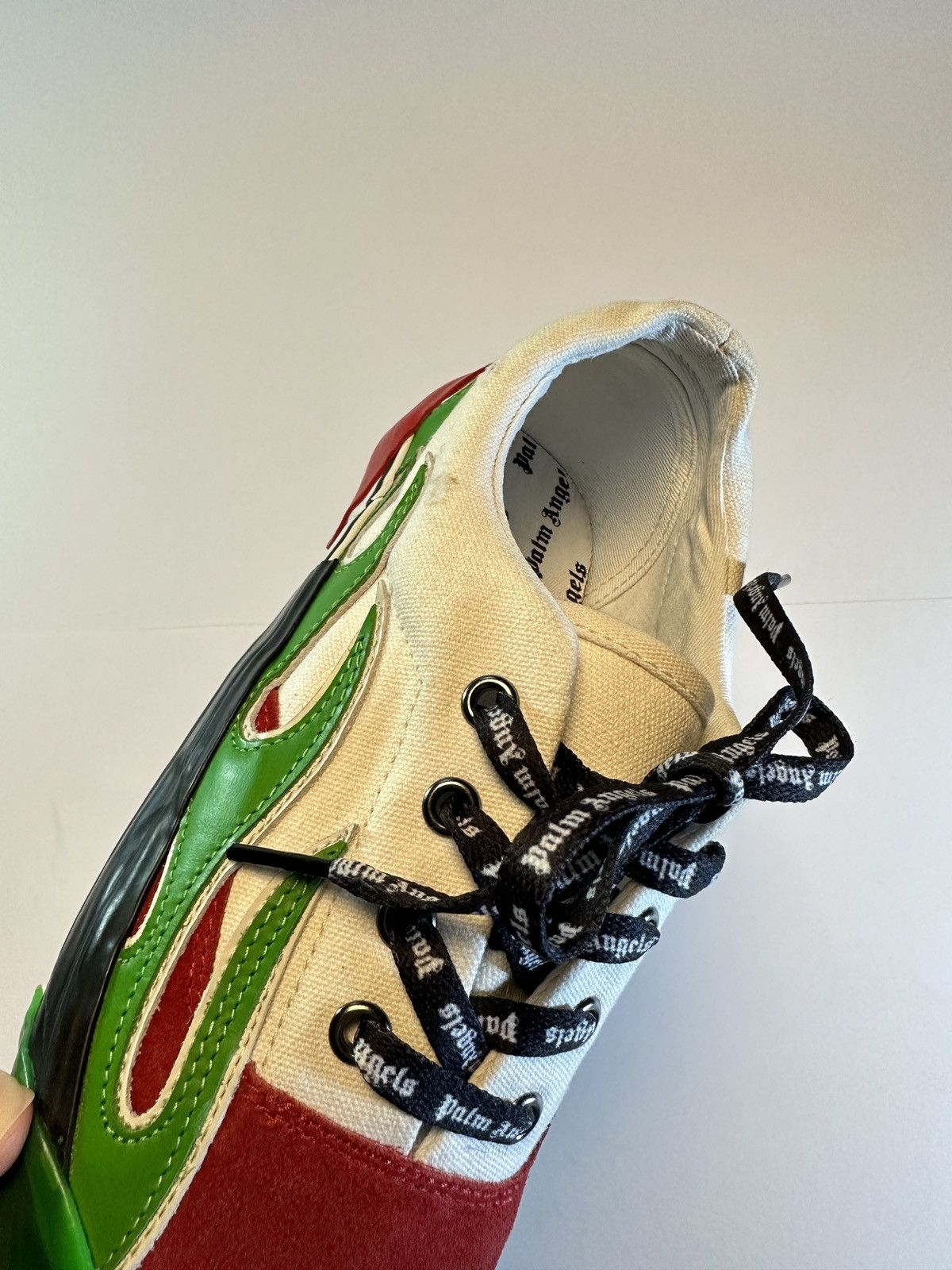 Palm Angels Palm Angels Multicolor flame sneakers Size US 8 / IT 38 - 15 Thumbnail
