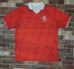 KNVB Netherlands Nike Premier 1997/98 #3 Jaap Stam Home Kit Jersey
