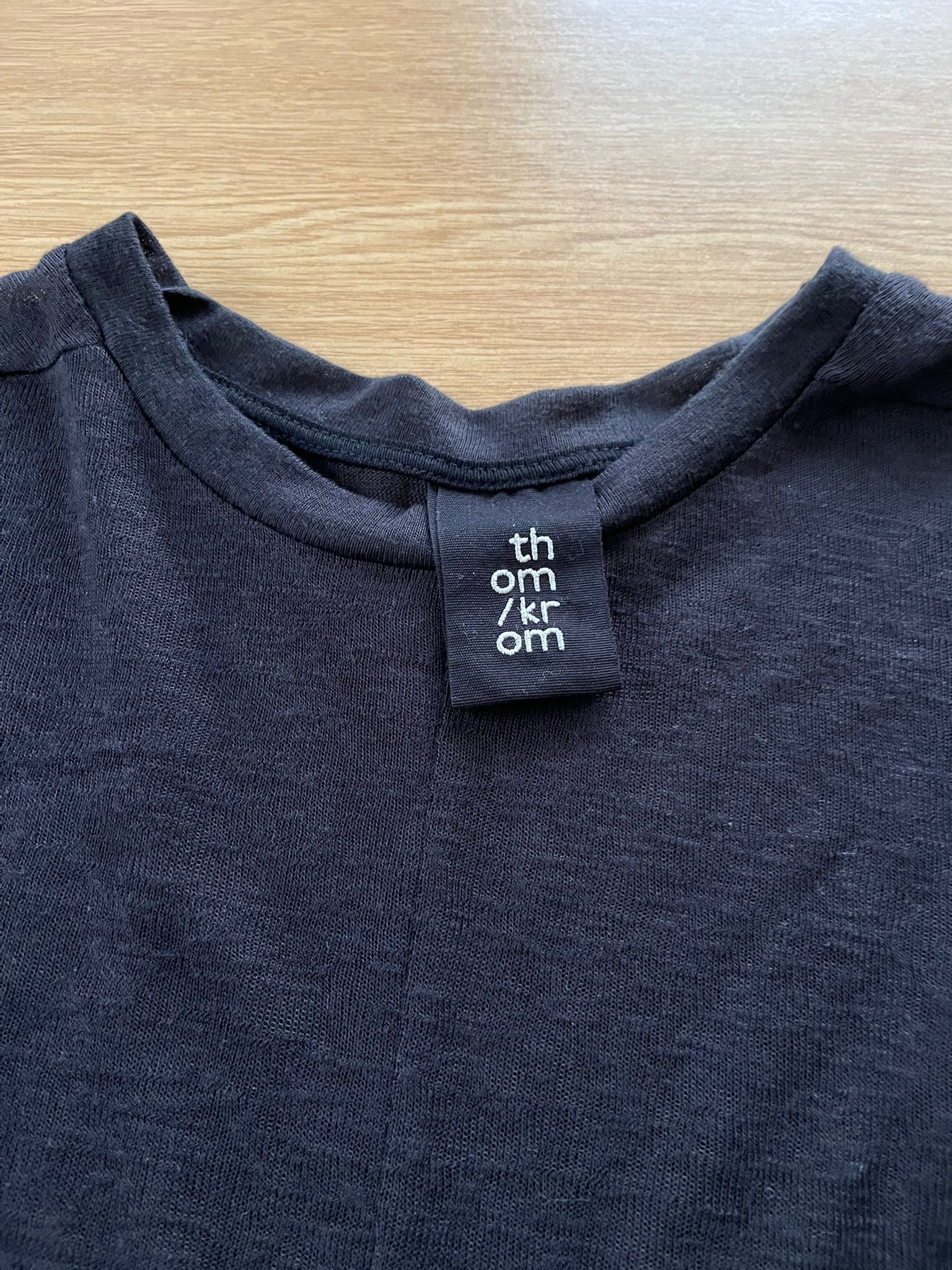 Thom Krom Thom Krom black Short Sleeve Size:S Size US S / EU 44-46 / 1 - 7 Thumbnail