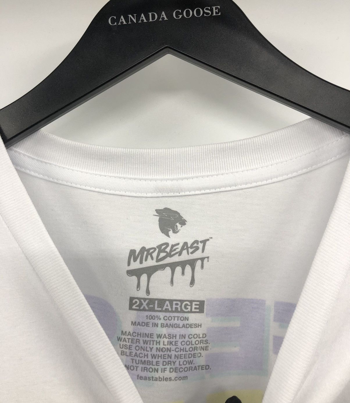 Other Mr. Beast Cookies Feast White T-Shirt 2XL Size US XXL / EU 58 / 5 - 3 Thumbnail