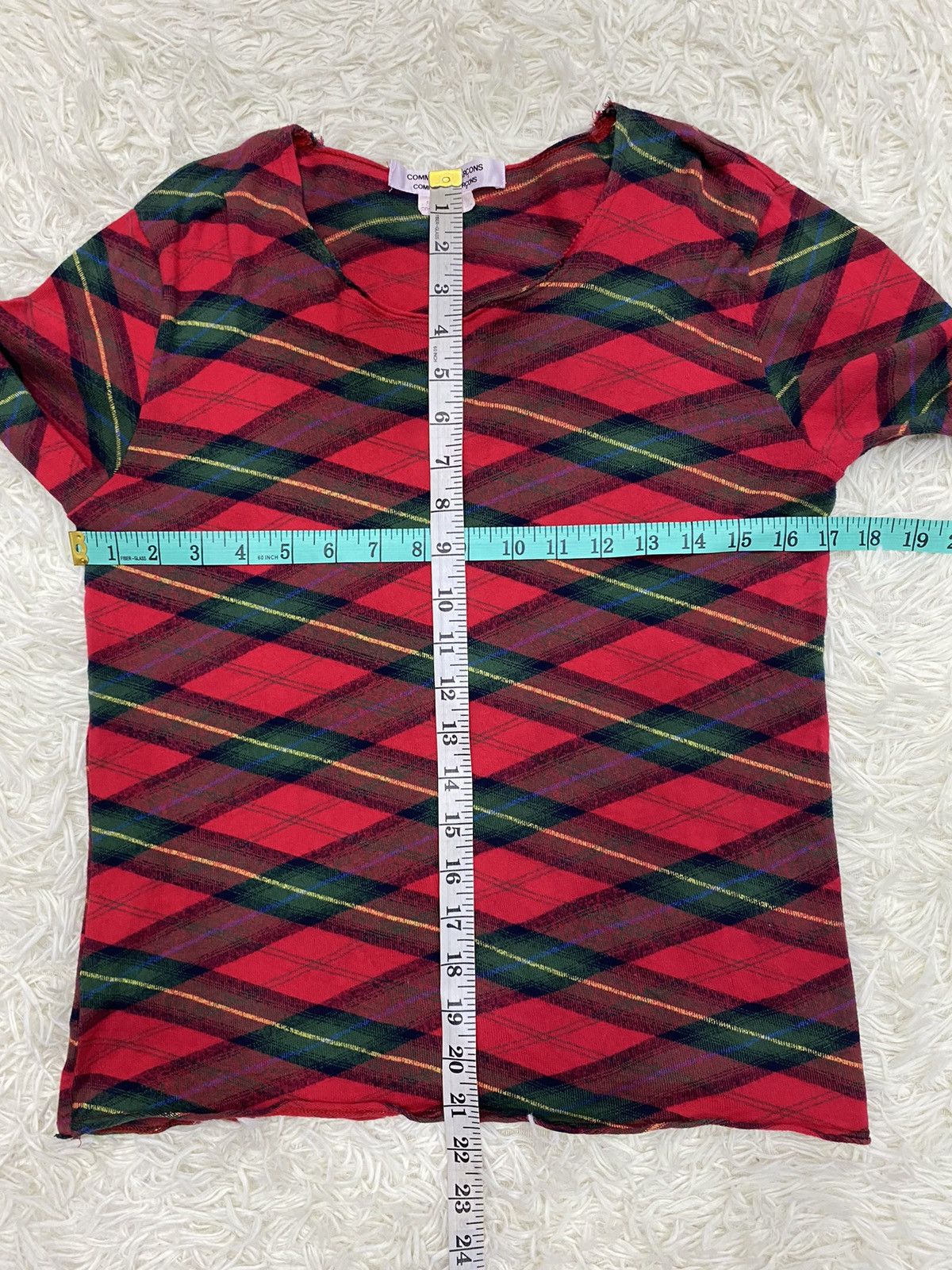 Comme des Garcons × Japanese Brand Comme Des Garçons AD2010 Checkered Shirt Size S / US 4 / IT 40 - 8 Thumbnail