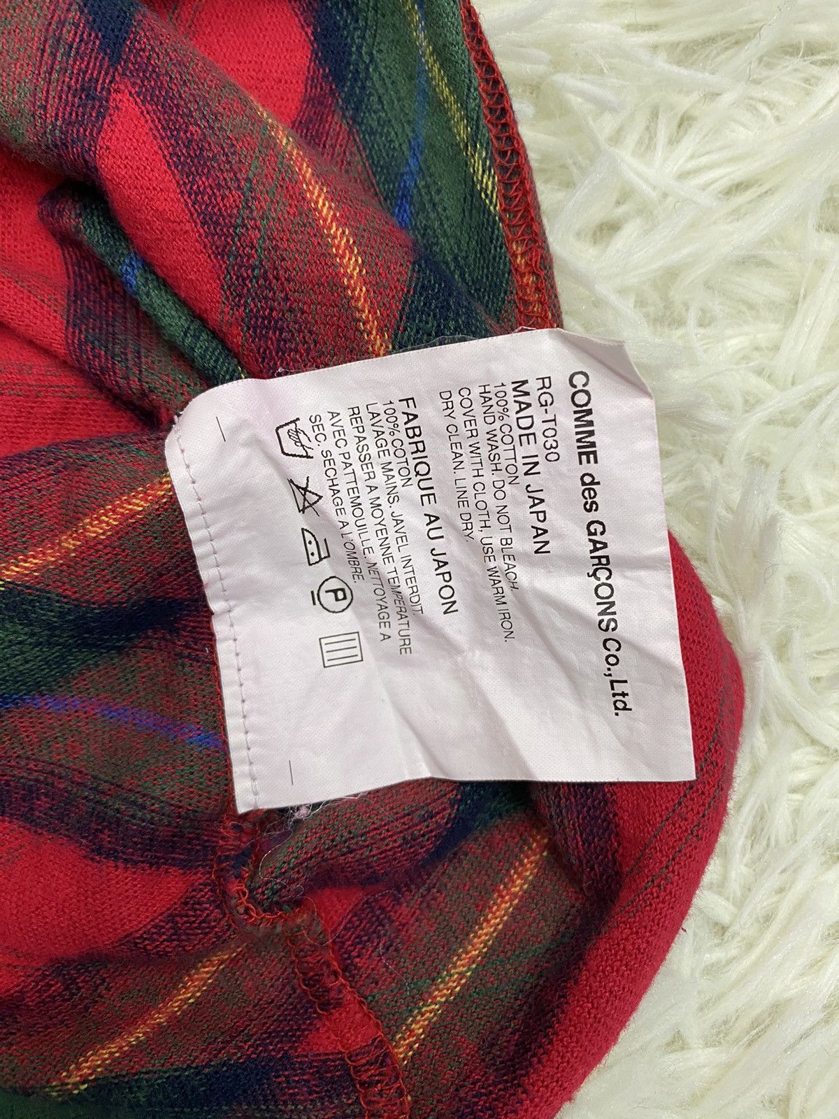Comme des Garcons × Japanese Brand Comme Des Garçons AD2010 Checkered Shirt Size S / US 4 / IT 40 - 7 Thumbnail