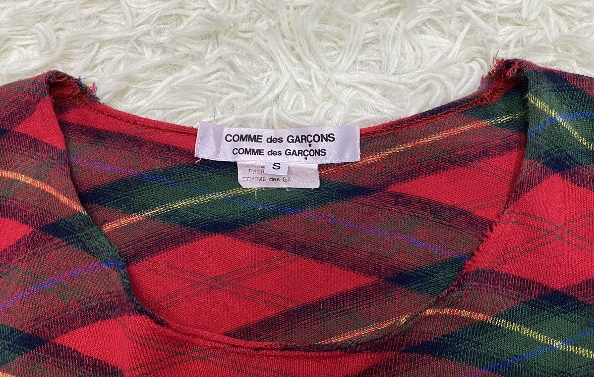 Comme des Garcons × Japanese Brand Comme Des Garçons AD2010 Checkered Shirt Size S / US 4 / IT 40 - 3 Thumbnail