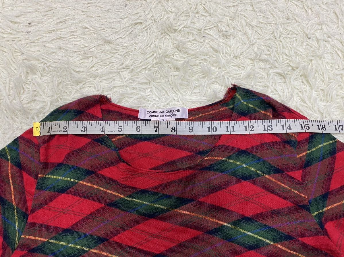 Comme des Garcons × Japanese Brand Comme Des Garçons AD2010 Checkered Shirt Size S / US 4 / IT 40 - 9 Thumbnail