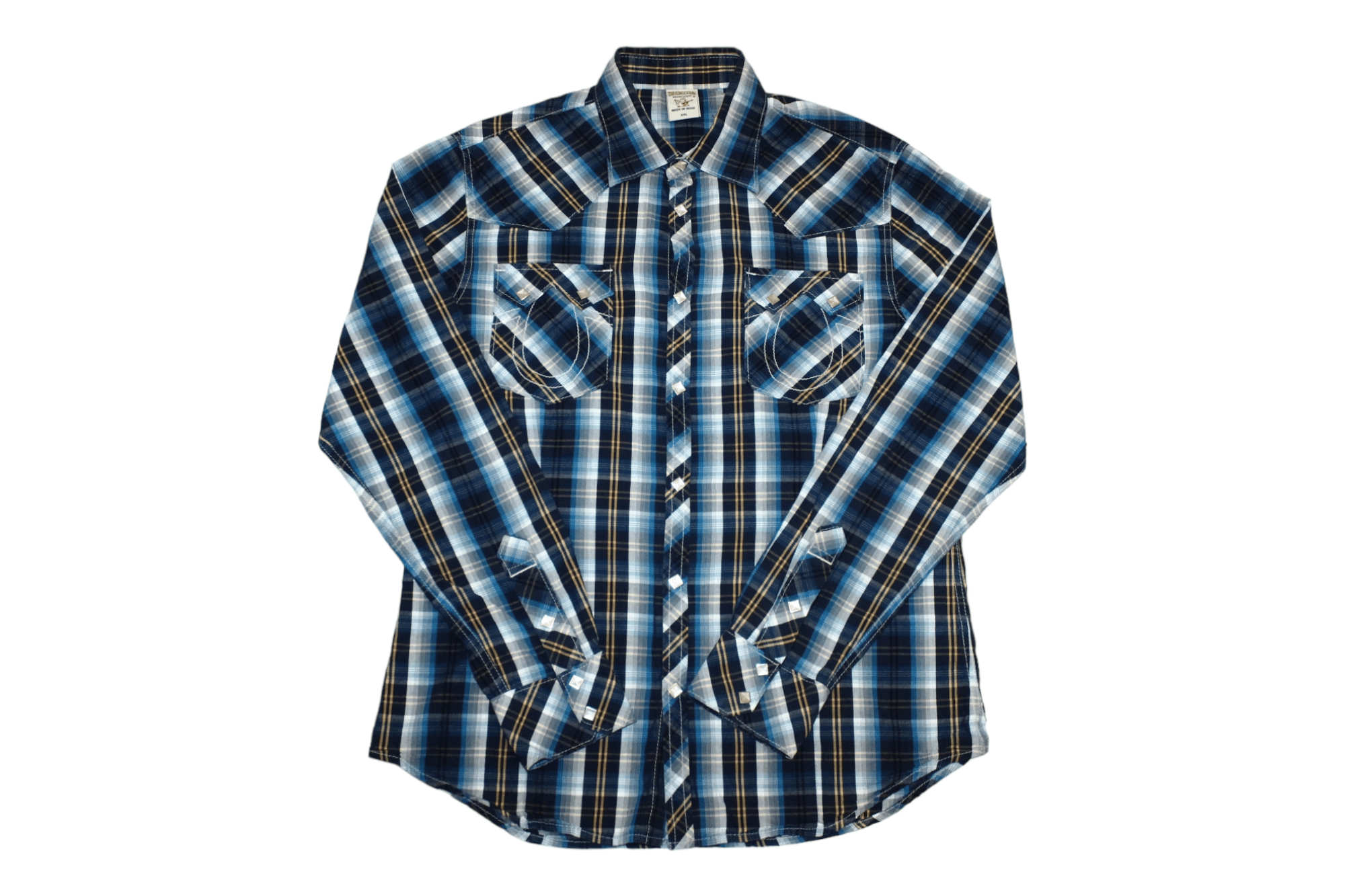 True Religion True Religion Snap Button Plaid Western Shirt Size US XXL / EU 58 / 5 - 1 Thumbnail