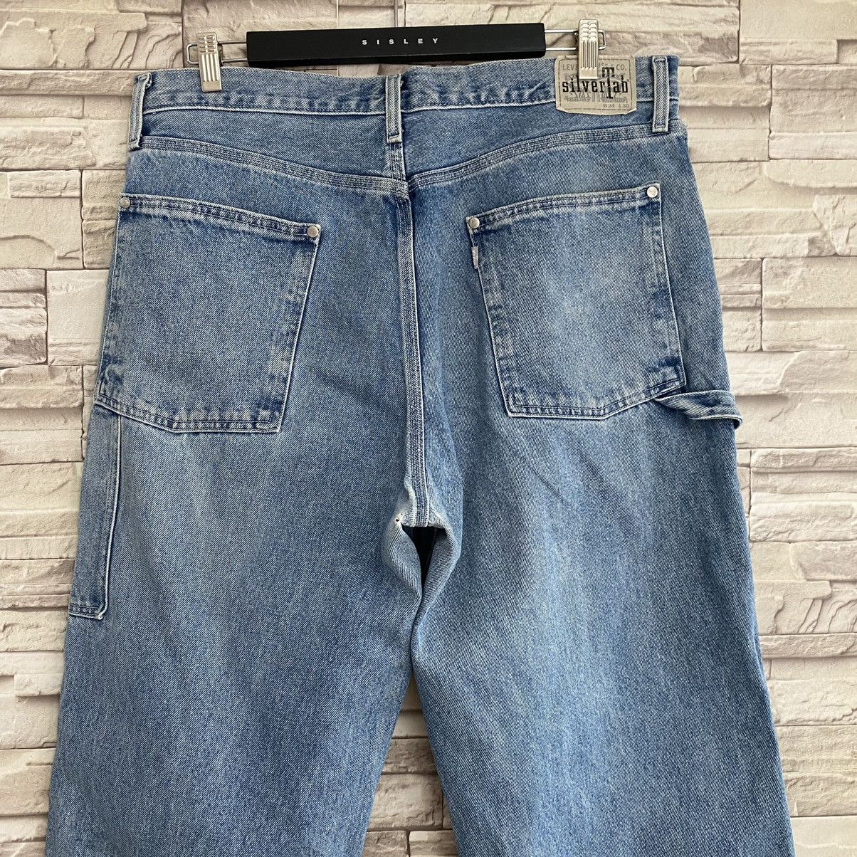 Levi's Vintage Levis Silvertab Carpenter Denim Jeans Size US 36 / EU 52 - 9 Thumbnail