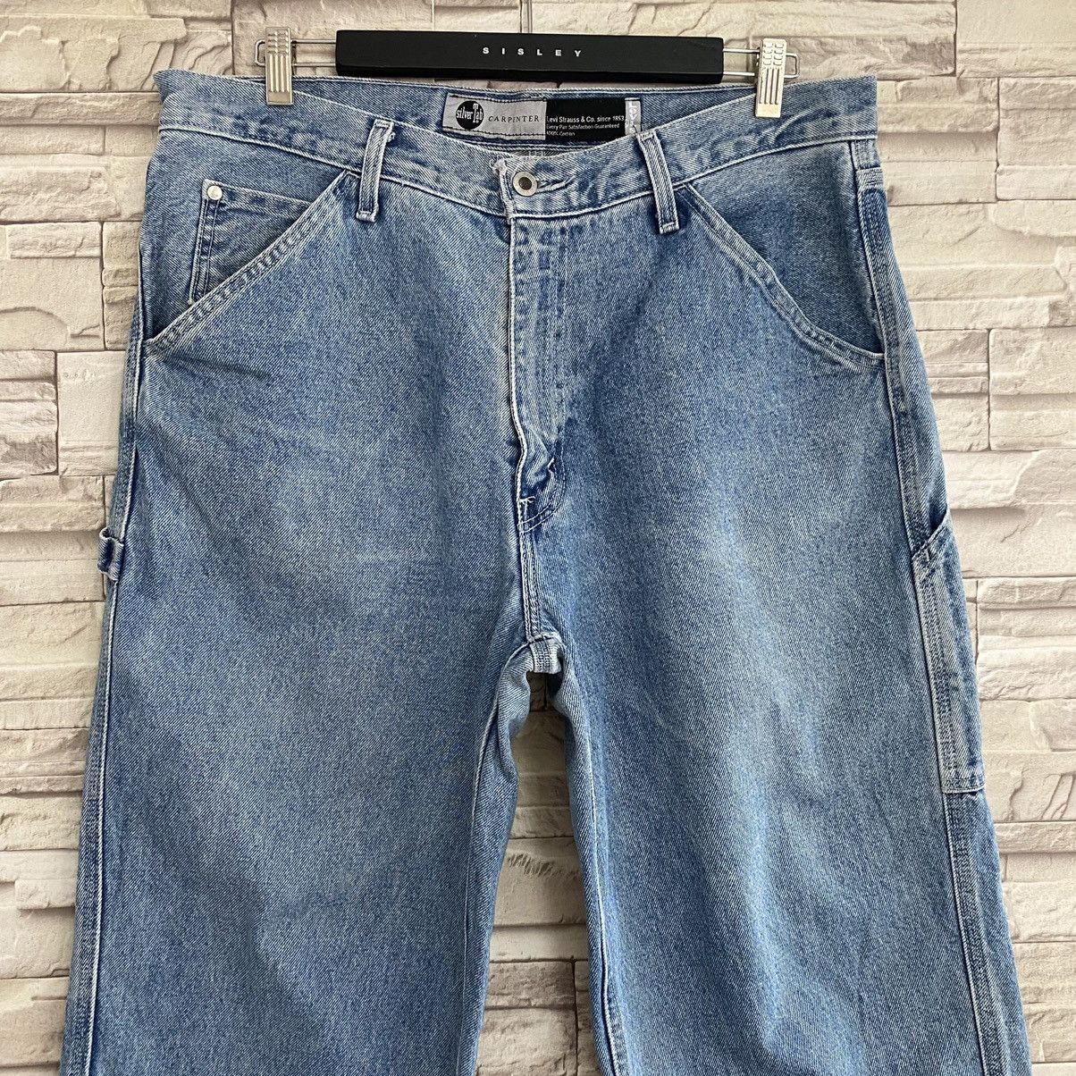 Levi's Vintage Levis Silvertab Carpenter Denim Jeans Size US 36 / EU 52 - 4 Thumbnail