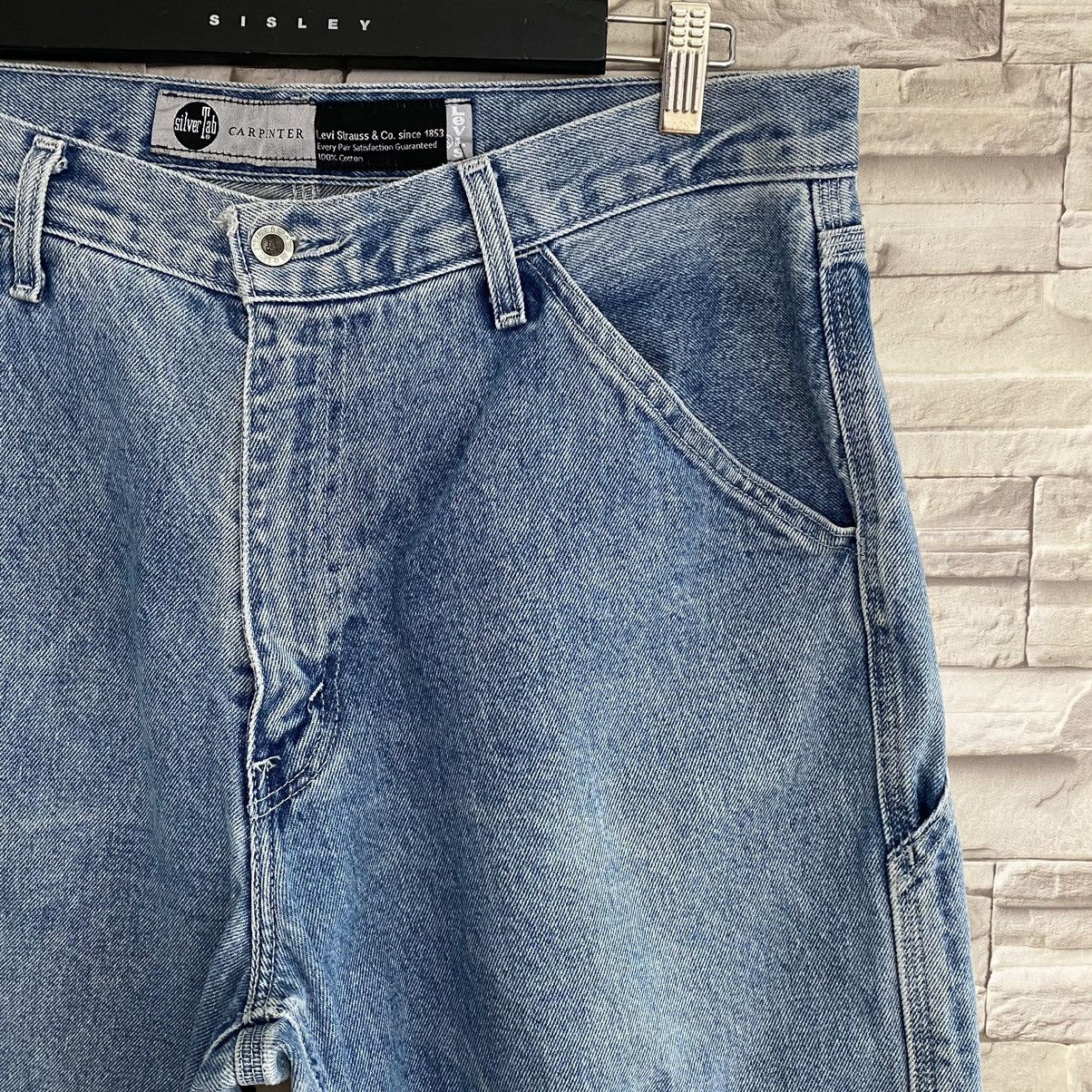 Levi's Vintage Levis Silvertab Carpenter Denim Jeans Size US 36 / EU 52 - 7 Thumbnail