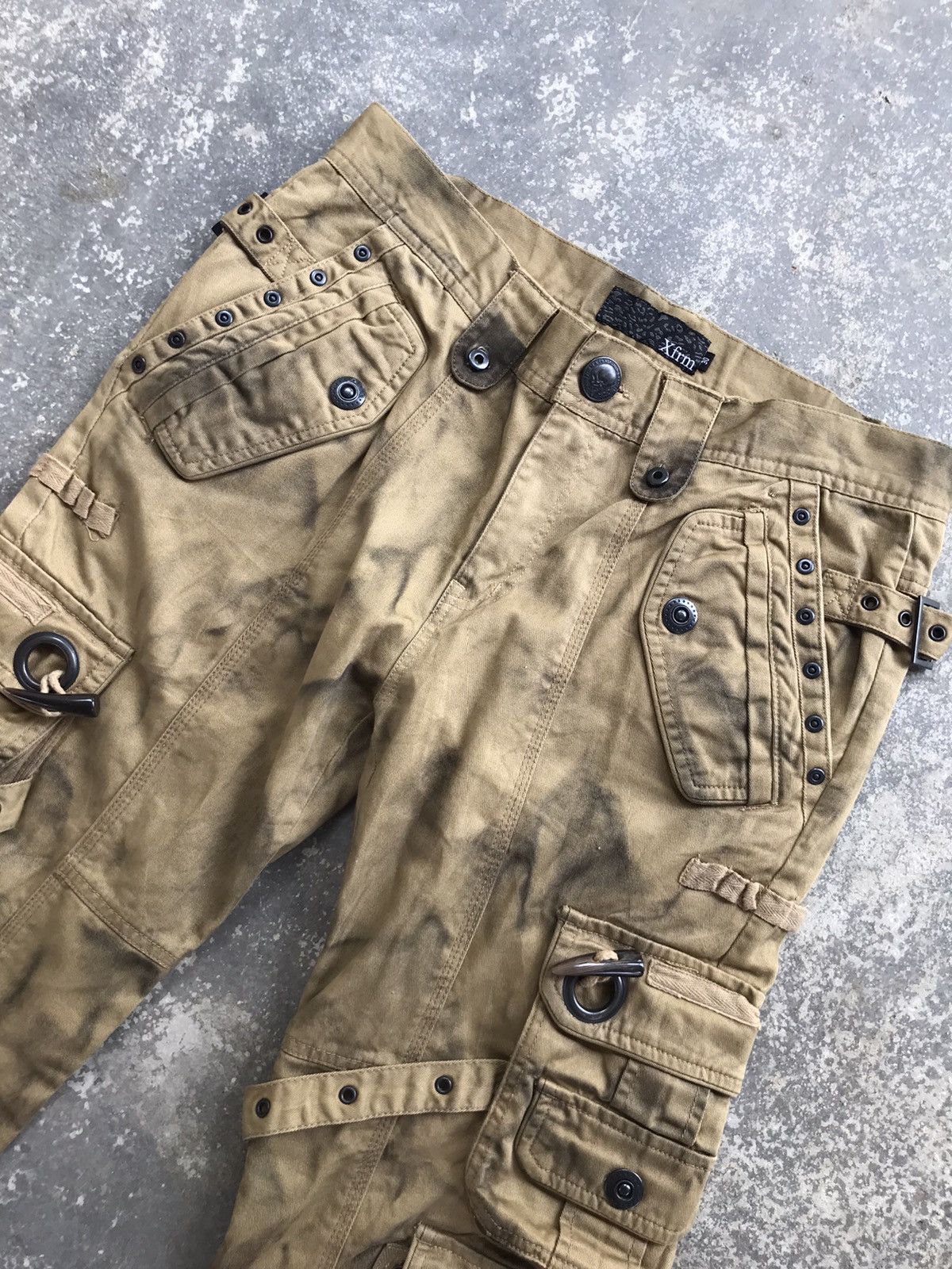 Japanese Brand Xfrm Tactical Multipocket Cargo Pants Casual Pants