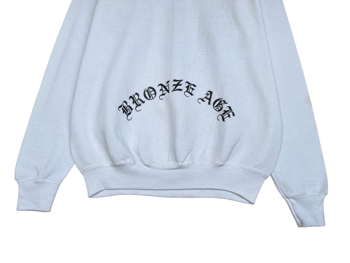 Hook-Ups Rare Vintage 90s Bronze Age Skull Graphic Hoodie Medium Size US M / EU 48-50 / 2 - 6 Thumbnail