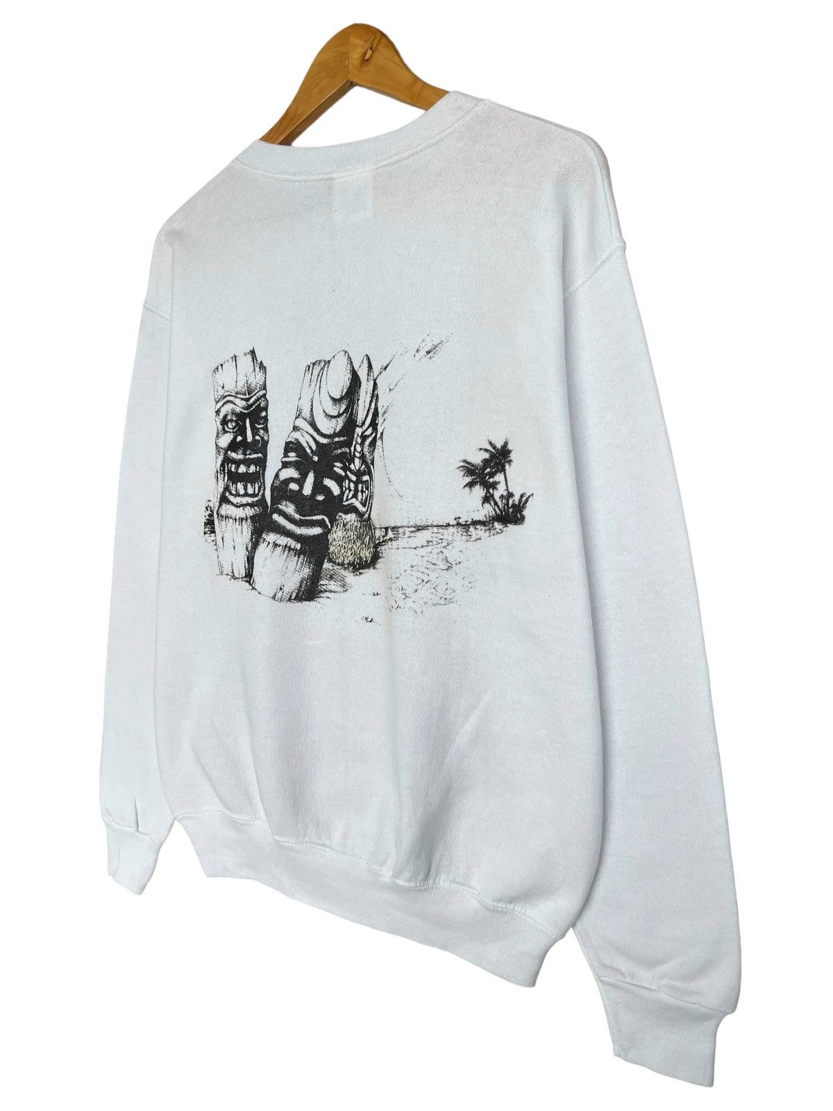 Hook-Ups Rare Vintage 90s Bronze Age Skull Graphic Hoodie Medium Size US M / EU 48-50 / 2 - 4 Thumbnail