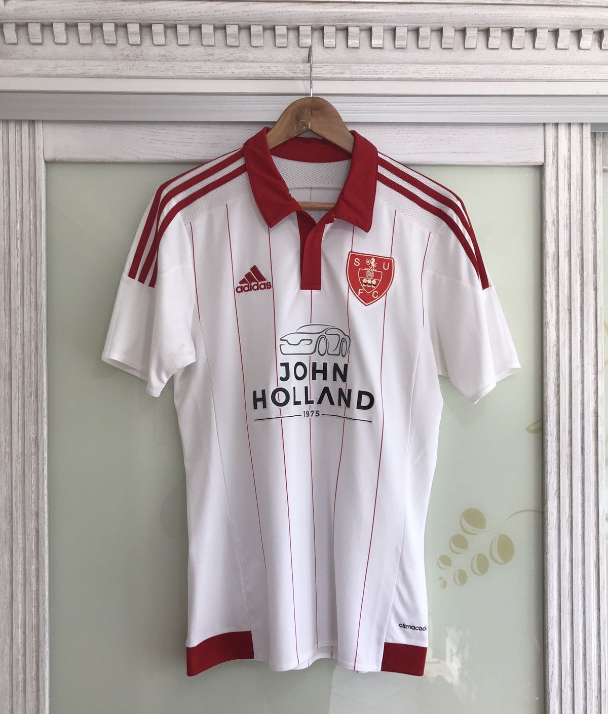 Adidas Sheffield United 2015-2016 Home Soccer Jersey Football Kit Size US S / EU 44-46 / 1 - 1 Thumbnail