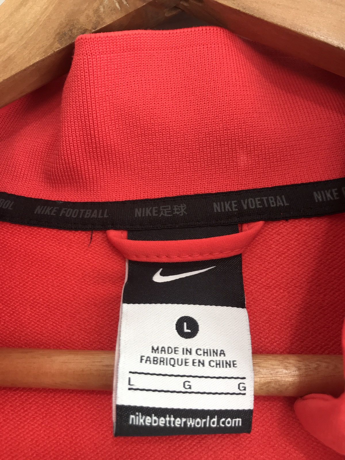 Nike Paris Saint Germain PSG 2015-2016 Soccer Jacket Jersey Size US L / EU 52-54 / 3 - 5 Thumbnail