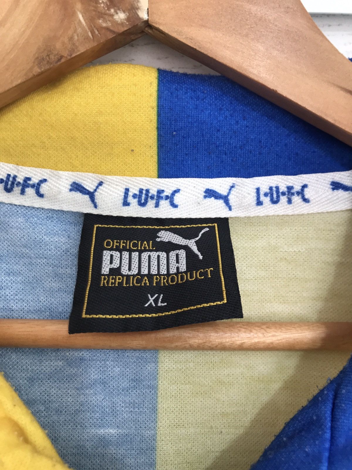 Puma Leeds United 1997-1998 Away Soccer Jersey Football Kit Size US XL / EU 56 / 4 - 9 Thumbnail