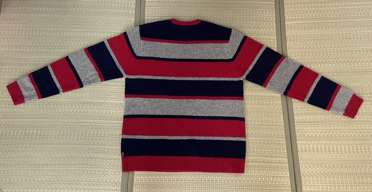 Supreme Striped Wool Sweater Size US XL / EU 56 / 4 - 2 Thumbnail