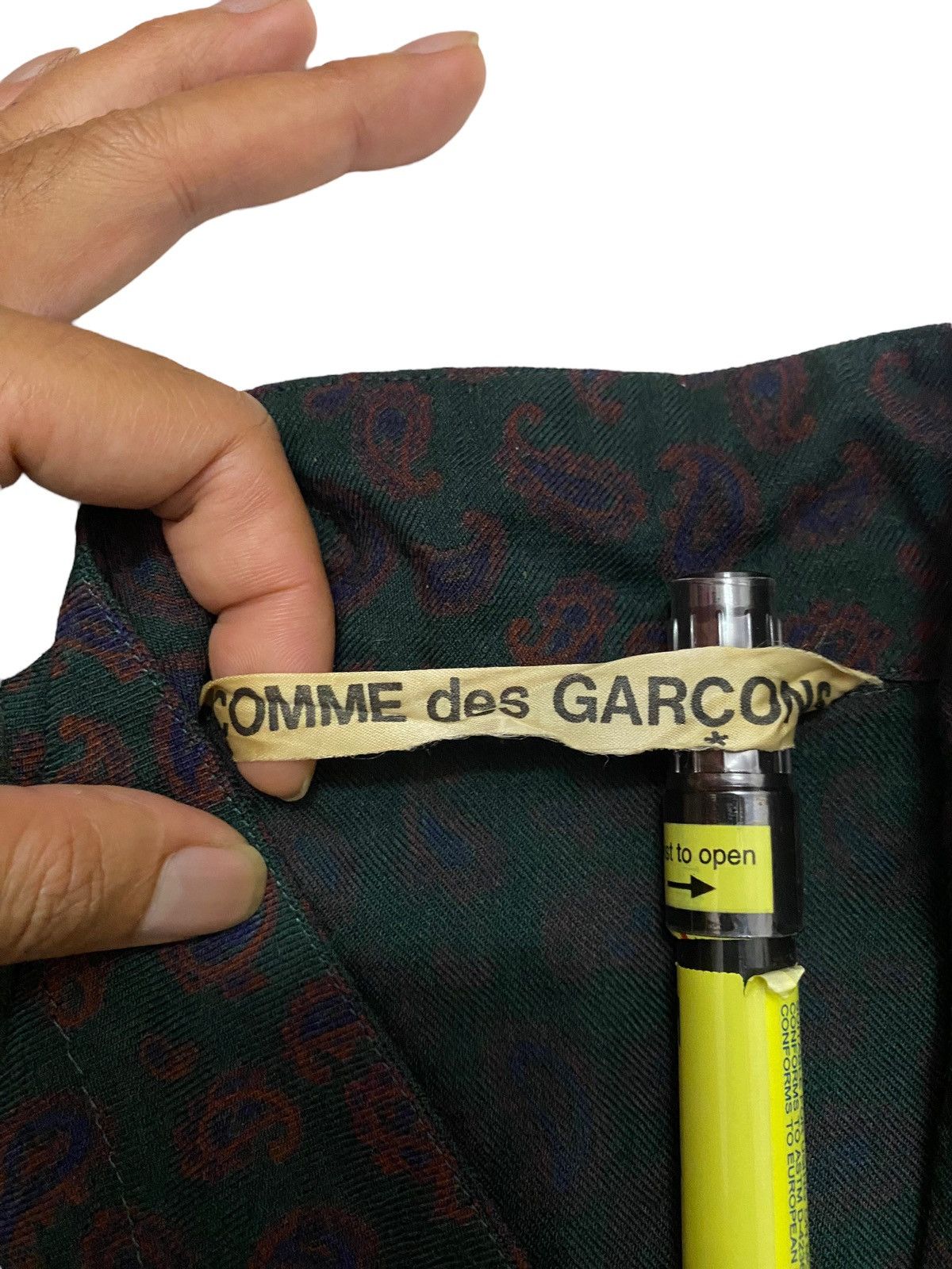 Comme des Garcons 🔥GRAILED🔥 Comme Des Garcons 1980 Paisely Dress Size M / US 6-8 / IT 42-44 - 6 Thumbnail