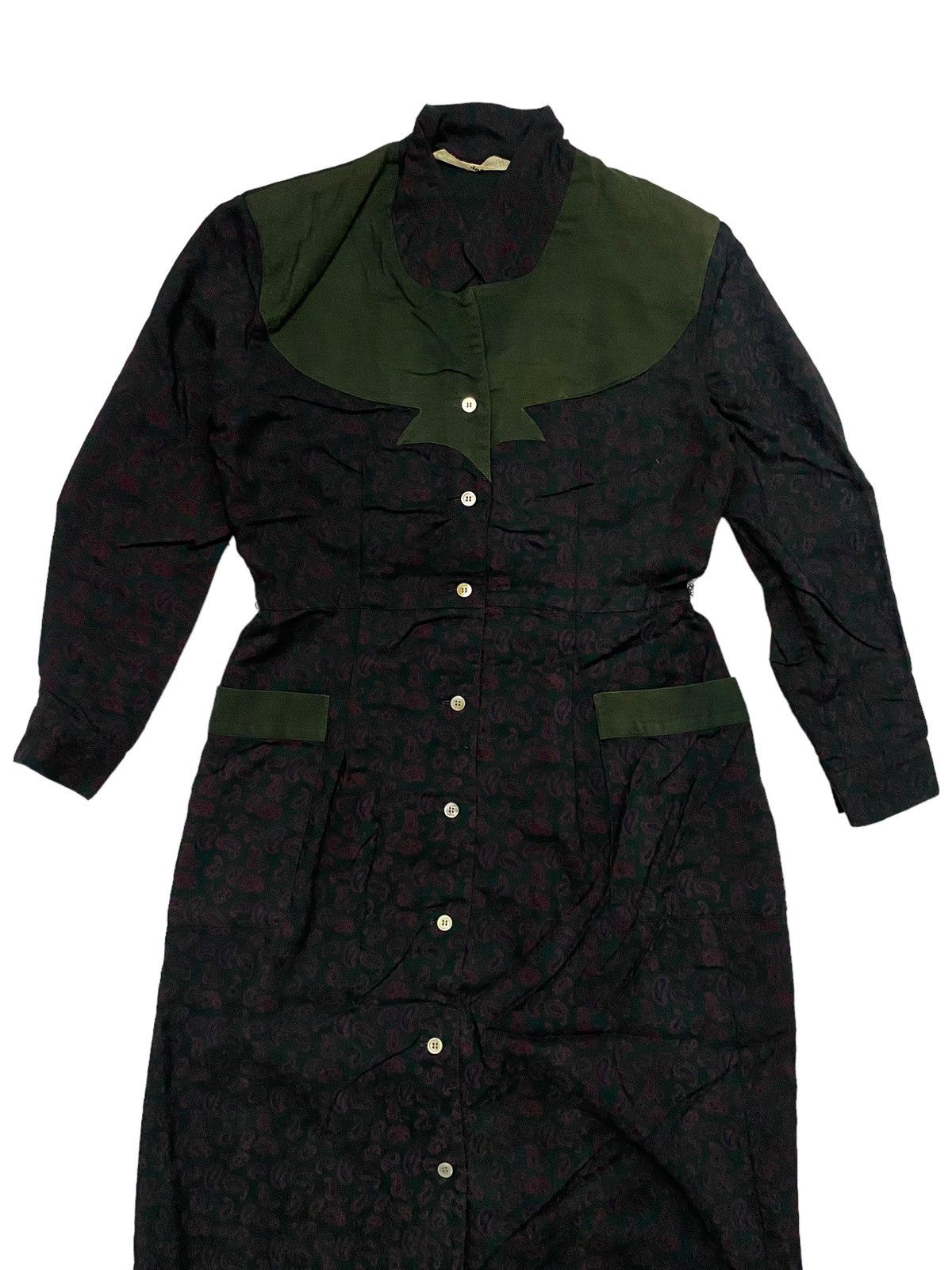 Comme des Garcons 🔥GRAILED🔥 Comme Des Garcons 1980 Paisely Dress Size M / US 6-8 / IT 42-44 - 4 Thumbnail