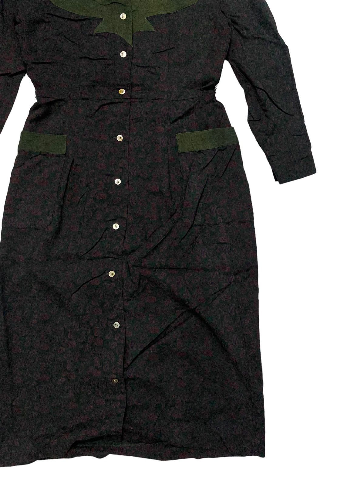 Comme des Garcons 🔥GRAILED🔥 Comme Des Garcons 1980 Paisely Dress Size M / US 6-8 / IT 42-44 - 3 Thumbnail