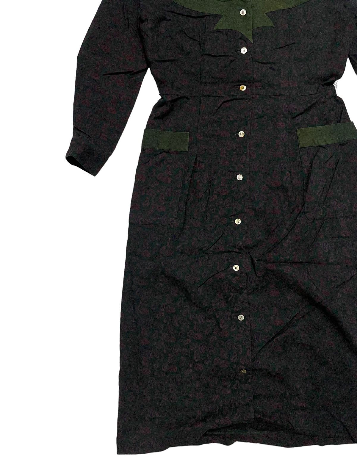 Comme des Garcons 🔥GRAILED🔥 Comme Des Garcons 1980 Paisely Dress Size M / US 6-8 / IT 42-44 - 2 Thumbnail