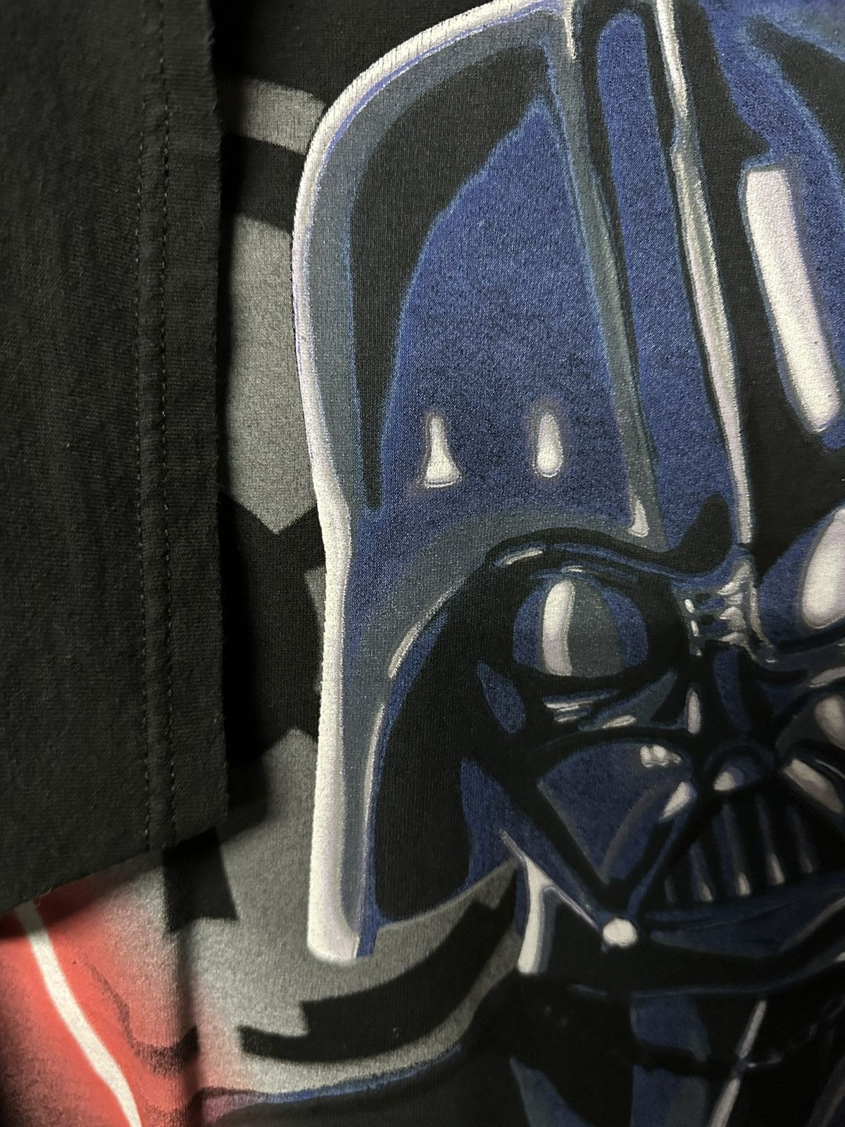 Vintage Vintage Star Wars Darth Vader Faded Tee Size US L / EU 52-54 / 3 - 6 Thumbnail