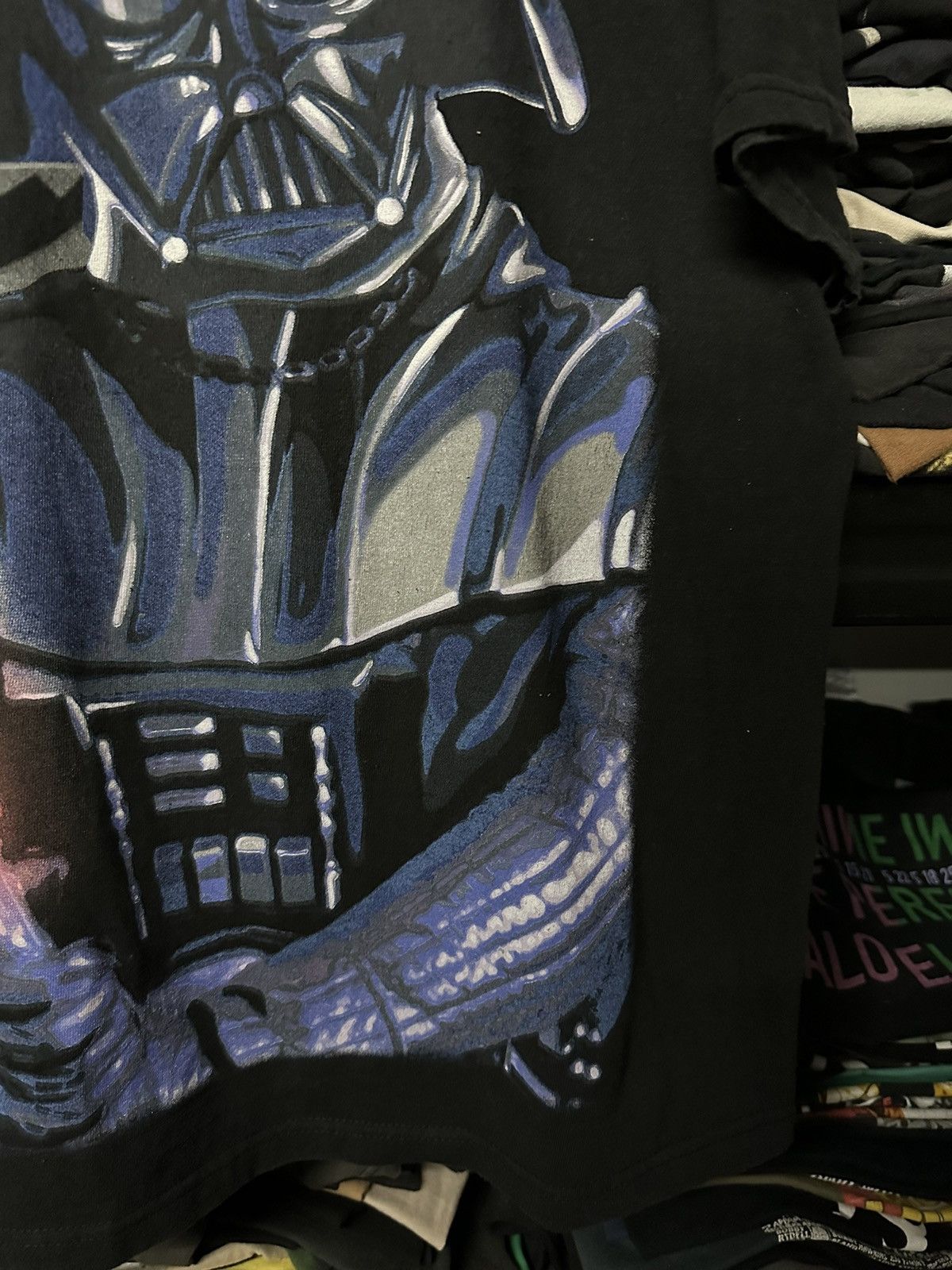 Vintage Vintage Star Wars Darth Vader Faded Tee Size US L / EU 52-54 / 3 - 5 Thumbnail