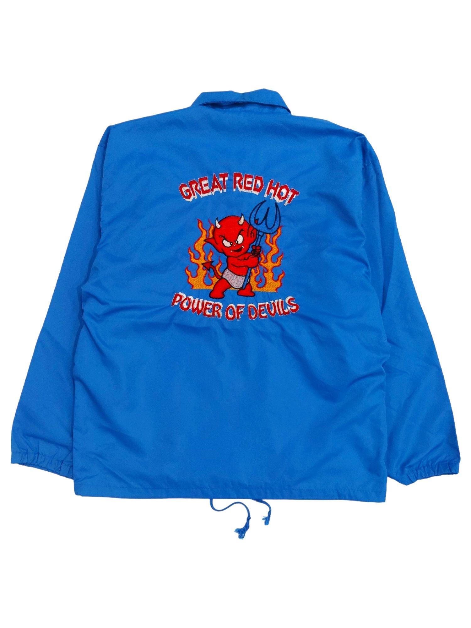 Japanese Brand × Tedman Rare! Vintage Sukajan Tedman Devil Coach Jacket Size US L / EU 52-54 / 3 - 1 Thumbnail
