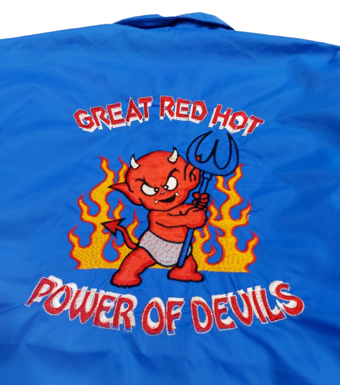 Japanese Brand × Tedman Rare! Vintage Sukajan Tedman Devil Coach Jacket Size US L / EU 52-54 / 3 - 3 Thumbnail