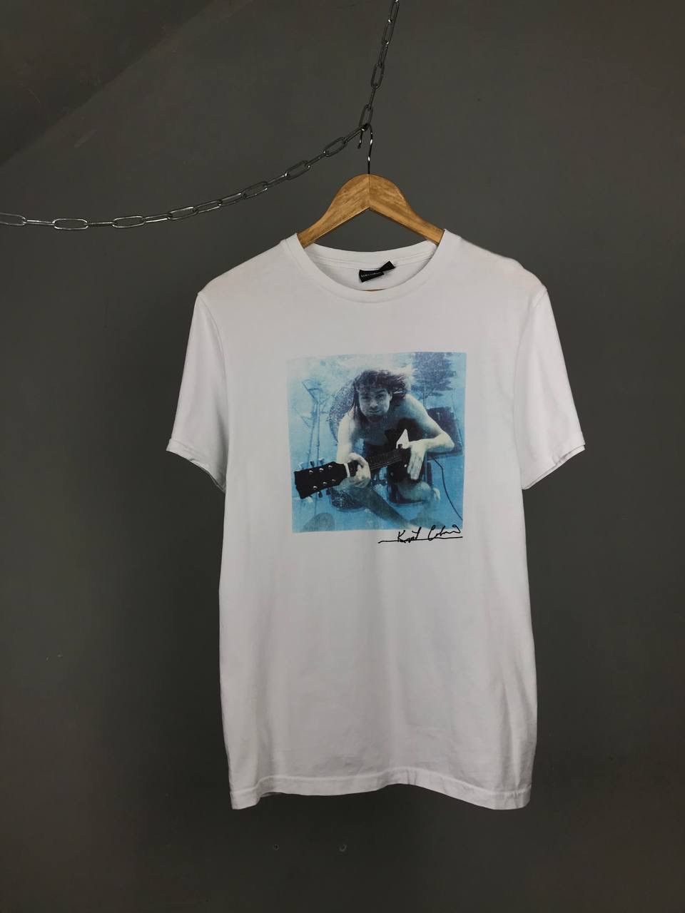 Band Tees × Nirvana Kurt Cobaine Nirvana vintage rock band tee Size US S / EU 44-46 / 1 - 1 Thumbnail