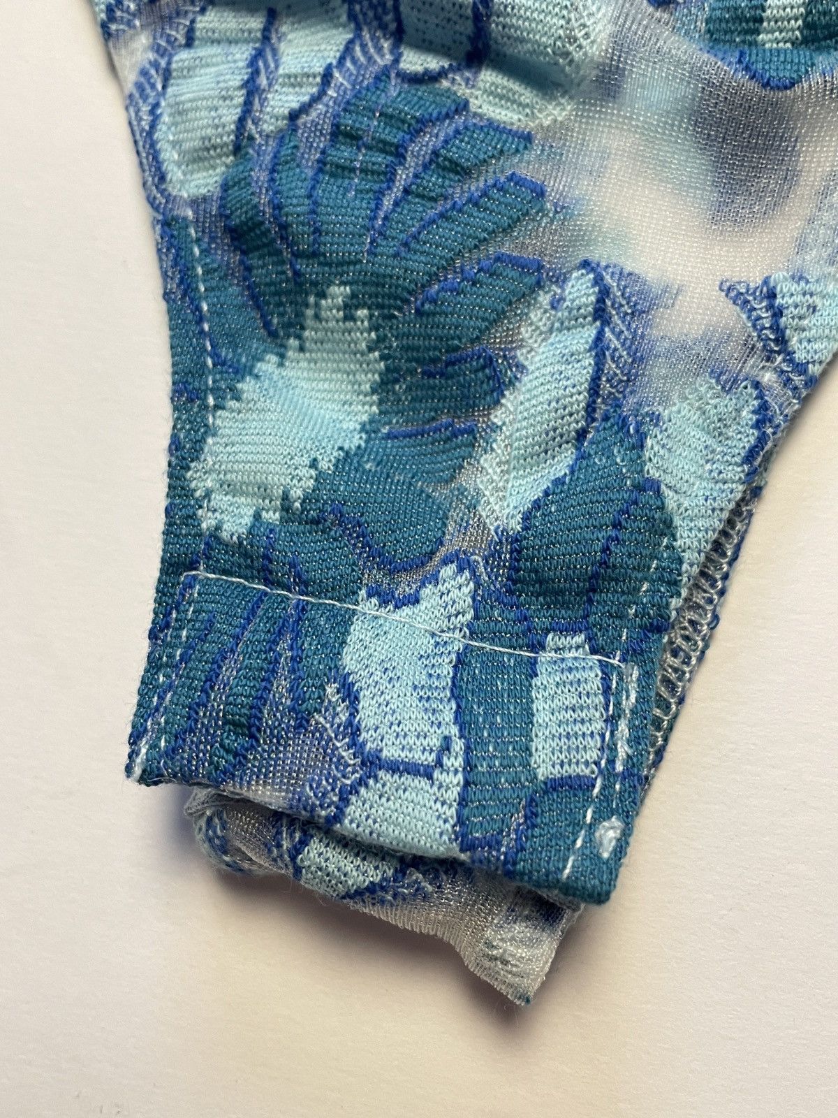 Coperni Coperni floral-print off-shoulder bodysuit Size S / US 4 / IT 40 - 6 Thumbnail