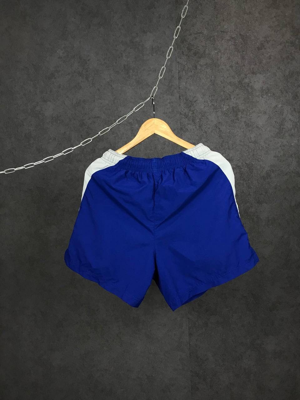 Nike × Vintage Nike swoosh streetwear vintage shorts Size US 32 / EU 48 - 6 Thumbnail