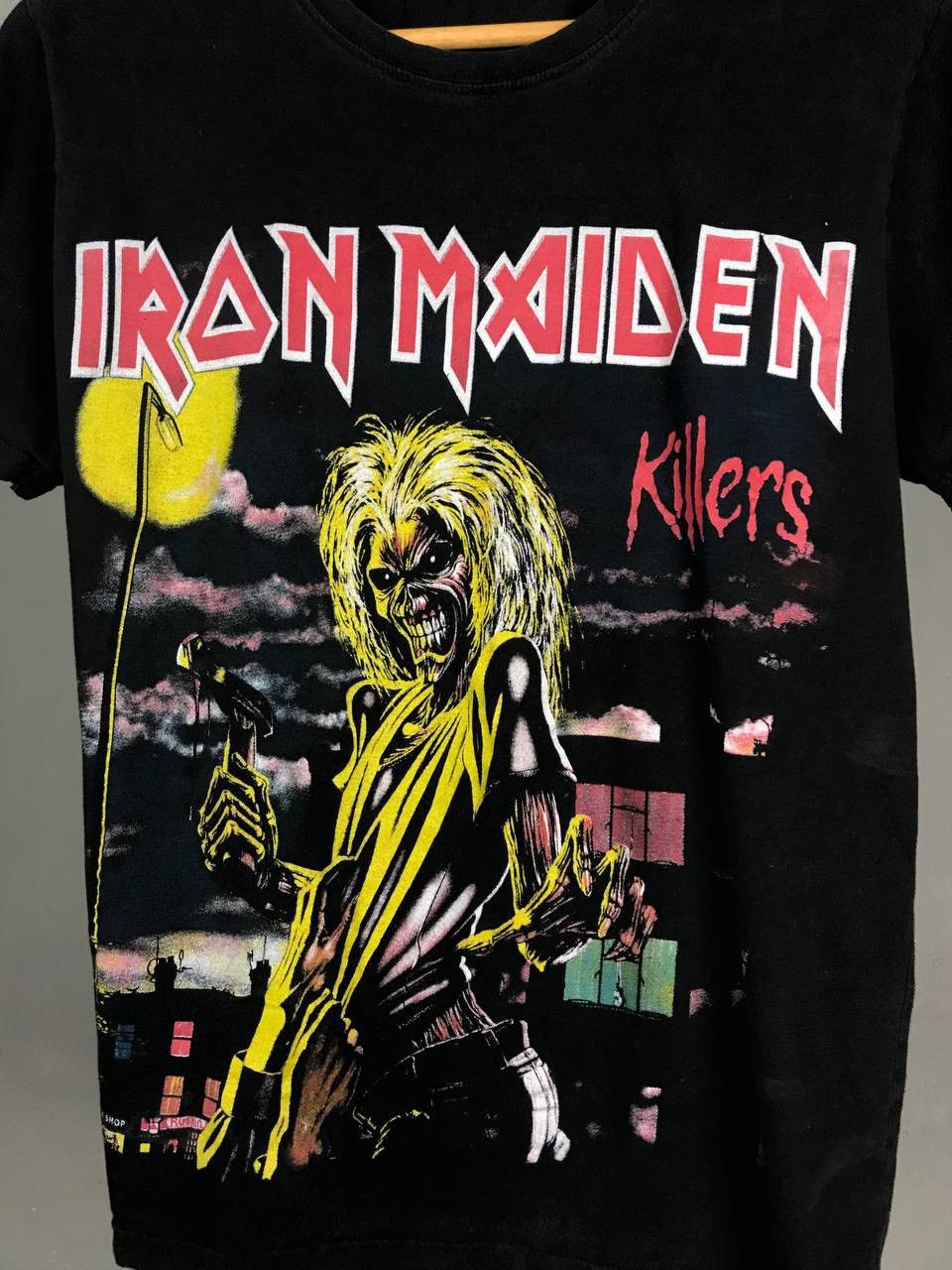 Band Tees × Iron Maiden × Vintage Iron Maiden vintage rock band overprinted tee Size US S / EU 44-46 / 1 - 3 Thumbnail