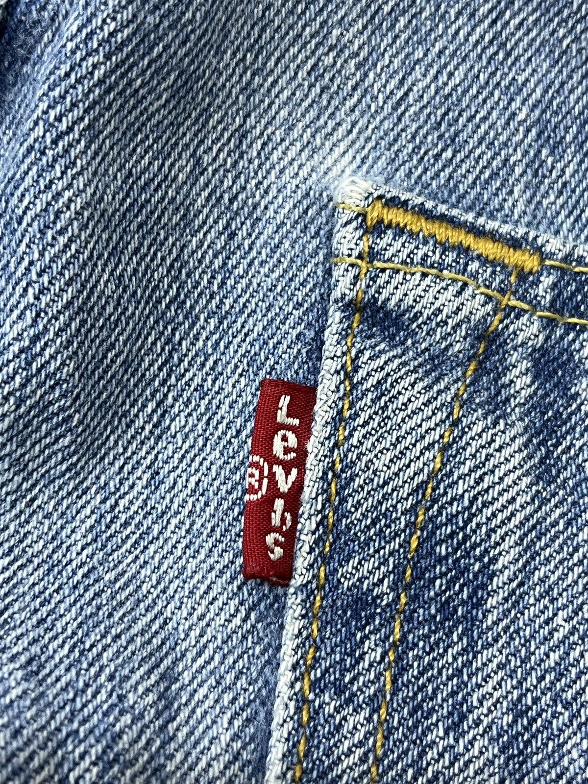 Levi's (Dddd). LEVIS 501 DISTRESSED DENIM Size US 33 - 14 Thumbnail