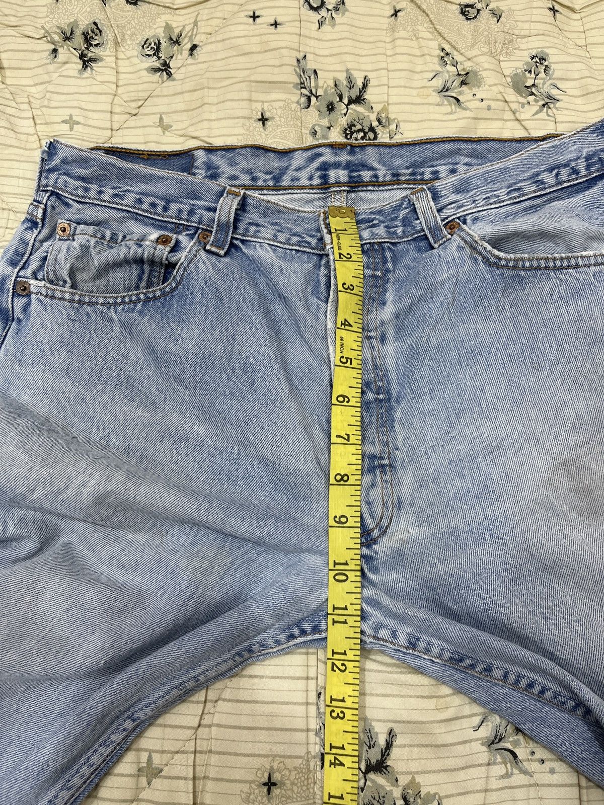 Levi's (Dddd). VINTAGE LEVIS 501 DISTRESSED DENIM Size US 33 - 21 Thumbnail