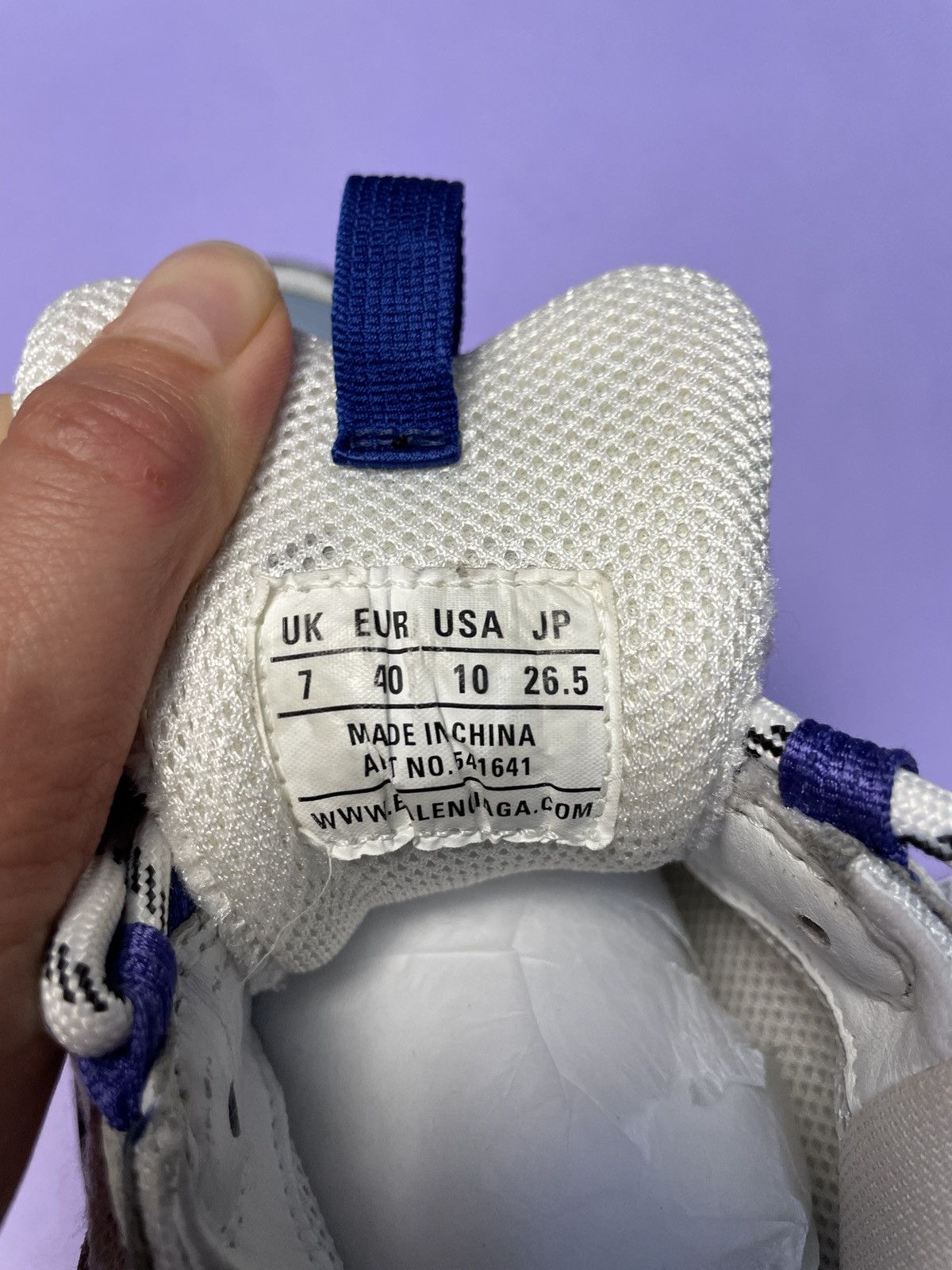 Balenciaga Balenciaga Triple S White Purple W Size US 7.5 / EU 40-41 - 13 Thumbnail