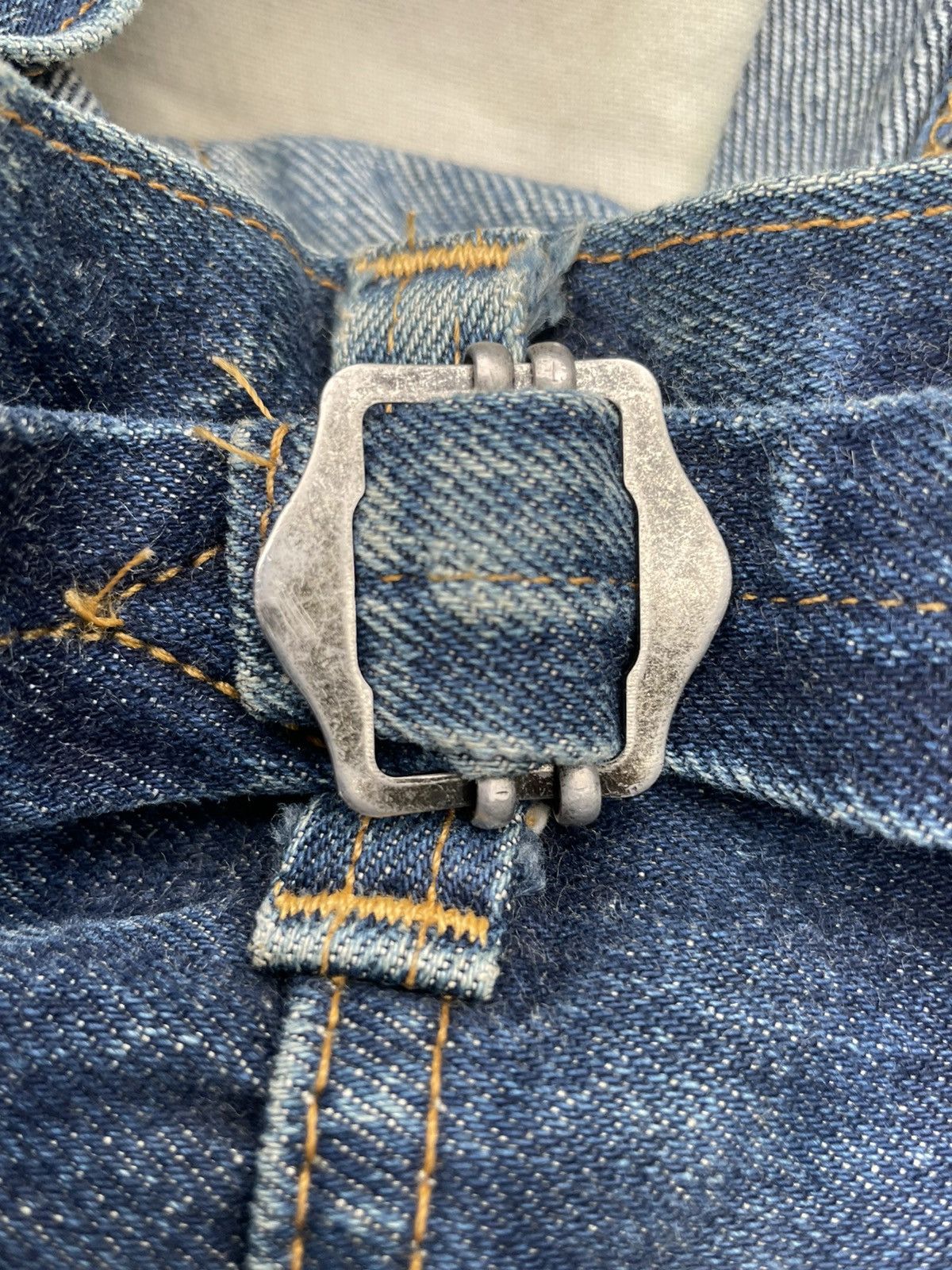 Levi's Vintage Levi’s 1998 201XX E 1937 Selvedge Distressed Denim Size US 30 / EU 46 - 14 Thumbnail